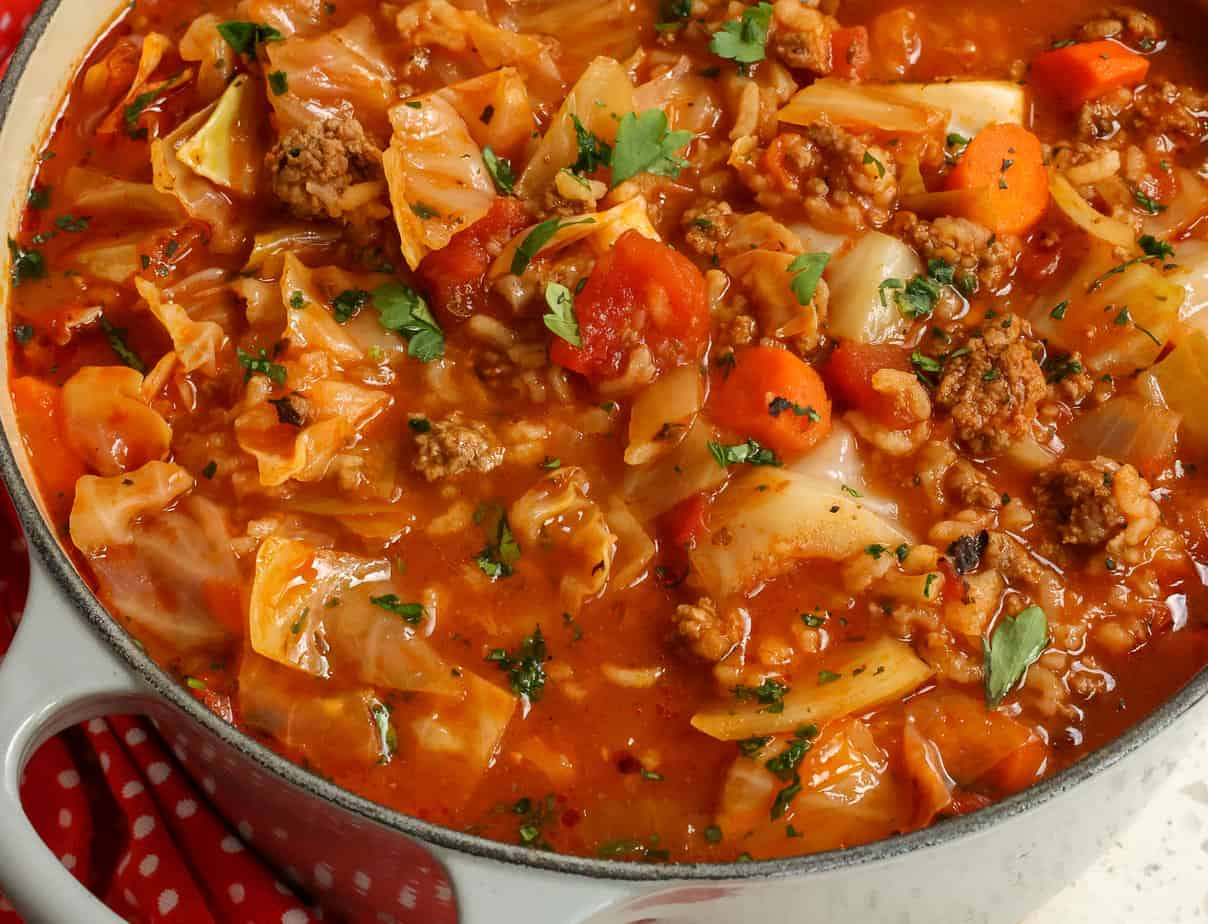 Cabbage Soup Low Calorie